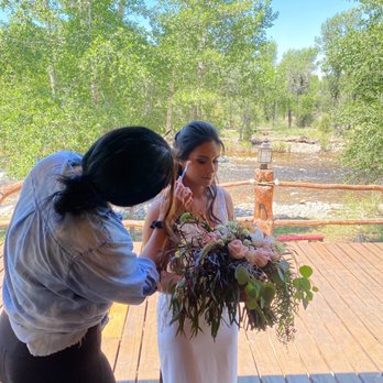 Spirit West River Lodge - Bridal prep - Encampment, Wyoming Spirit West River Lodge - Bridal prep - Encampment, Wyoming