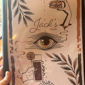 Jack's Place - Menu cover - Cocktail Bars Near Me - Peace Dale, Rhode Island Jack's Place - Menu cover - Cocktail Bars Near Me - Peace Dale, Rhode Island