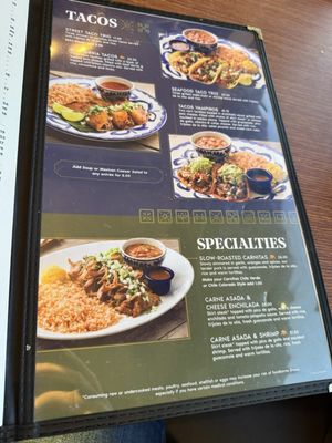 Menu photo 3 El Torito Monterey, CA