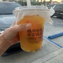 Passion fruit tea