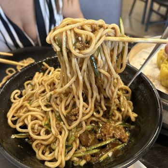 Dumpling U - D10. Jjajang Noodles - wish there was more minced pork! - Dim Sum Near Me - Stockton, California