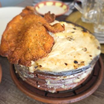 Elhelmya Egyptian Restaurant - Macaroni Béchamel with Chicken Panee - Egyptian Near Me - Houston, Texas