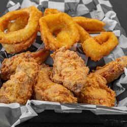 Midcity Chicken and Poboy - Original Wings and Onion Rings