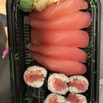 Kiku Sushi - Tuna lunch (salad not pictured) - Sushi Bars Near Me - Brooklyn, New York