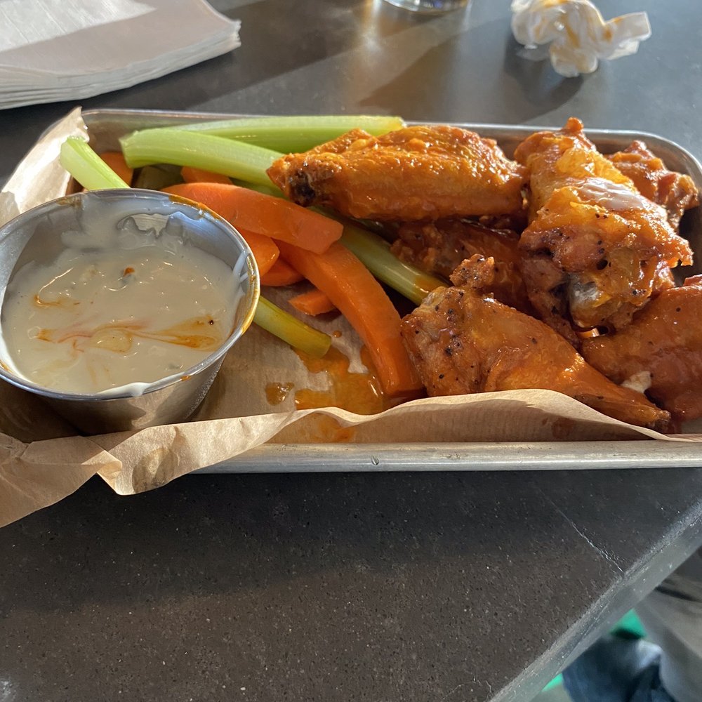 Drive Shack - Wings extra crispy. Someone didn't read the extra crispy part. They were rubbery. - Golf Near Me - Richmond, Virginia Drive Shack - Wings extra crispy. Someone didn't read the extra crispy part. They were rubbery. - Golf Near Me - Richmond, Virginia