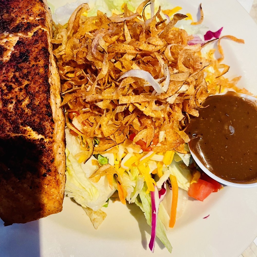 Bubba's 33 - Salmon Salad - Burgers Near Me - Universal City, Texas Bubba's 33 - Salmon Salad - Burgers Near Me - Universal City, Texas
