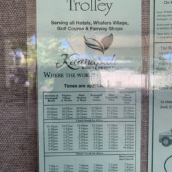 Kaanapali Trolley