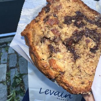 Levain Bakery - Banana Chocolate Chip Slice - Bakeries Near Me - New York, New York Levain Bakery - Banana Chocolate Chip Slice - Bakeries Near Me - New York, New York