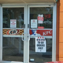 A&W Restaurants - To-go orders only at this time