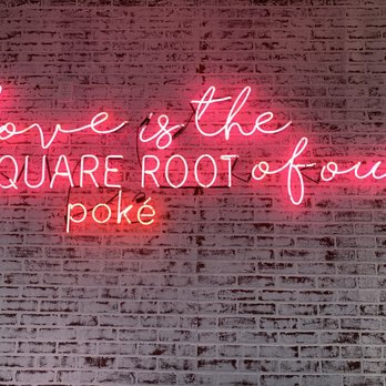 Square Root Poké - Interior design - Poke Near Me - Katy, Texas Square Root Poké - Interior design - Poke Near Me - Katy, Texas