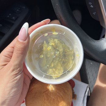 Chick-fil-A - The pickles that should have been on the sandwich, instead of two I got 20 - Fast Food Near Me - Phoenix, Arizona