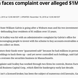 Huss Court Properties - 1 million fraud sceme
