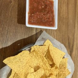Meno's Mexican Grill - Salsa and Chips