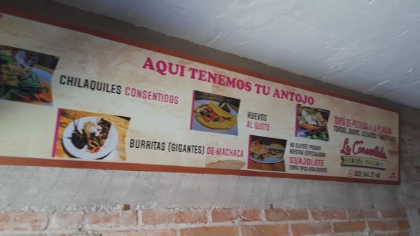 Menu photo 2 La Consentida Puerto Vallarta, JAL