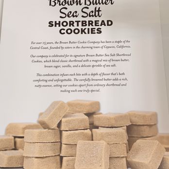 Brown Butter Cookie - Bakeries Near Me - Cayucos, California Brown Butter Cookie - Bakeries Near Me - Cayucos, California
