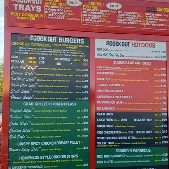 Cook Out - Drive through - Burgers Near Me - Hampton, Virginia Cook Out - Drive through - Burgers Near Me - Hampton, Virginia