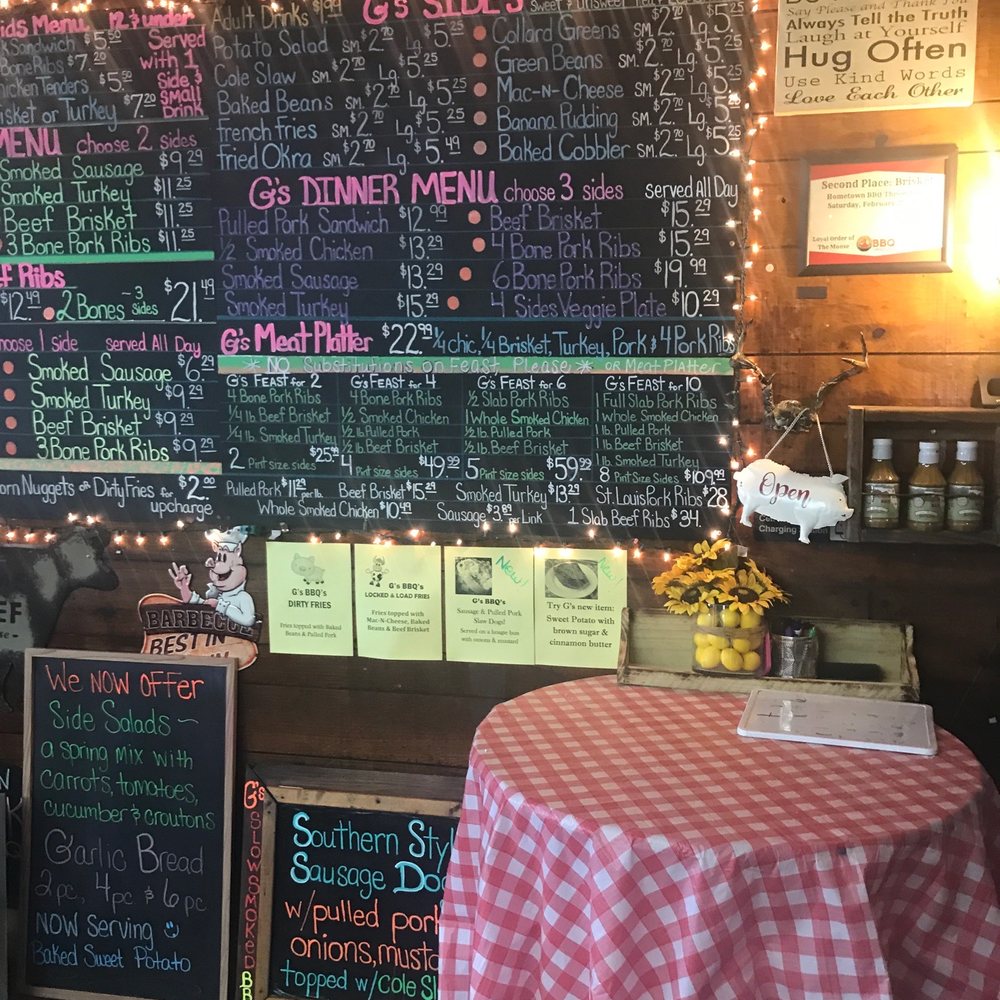 G’s BBQ - Barbeque Near Me - Starke, Florida