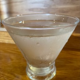 Flowering Pear martini. Grey goose, elderflower. Flowering Pear martini. Grey goose, elderflower.