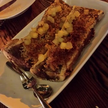 The Table - bone marrow with apple bits and bread crumbs - New American Near Me - San Jose, California