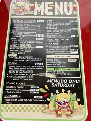 Menu photo 1 La Guerrero Newberg, OR Menu photo 1 La Guerrero Newberg, OR