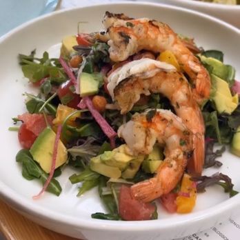 Sixty Vines - Shrimp and Avocado salad - Wine Bars Near Me - Houston, Texas