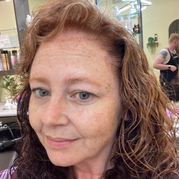 Hair by Devon Lawrence - From gray to red - Blow Dry/Out Services Near Me - Rocklin, California