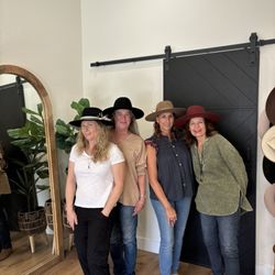 The Hat Bar By Kate Kaney - The crew with their hats