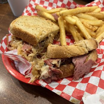 Coppell Deli - Reuben Sandwich and French Fries - Burgers Near Me - Coppell, Texas