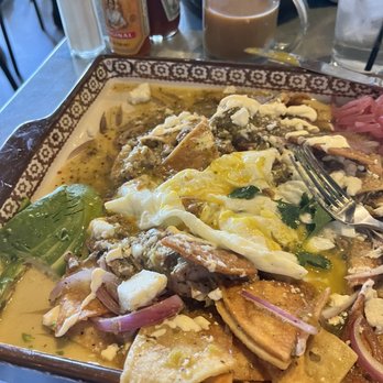 Toast - pork chilaquiles verdes - Breakfast & Brunch Near Me - Temecula, California Toast - pork chilaquiles verdes - Breakfast & Brunch Near Me - Temecula, California