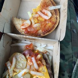 McDonald's - Quarter pounder! More onions than damn meat