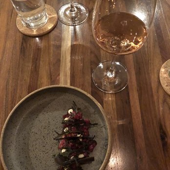 Staplehouse - - Striploin, bone marrow, truffle - Charles Ellner, Rosé, Brut, Champagne, France - New American Near Me - Atlanta, Georgia Staplehouse - - Striploin, bone marrow, truffle - Charles Ellner, Rosé, Brut, Champagne, France - New American Near Me - Atlanta, Georgia