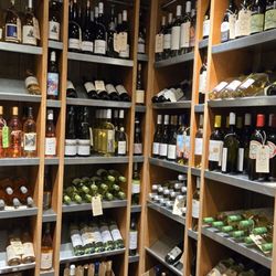 Glover Street Market - Wine cellar.