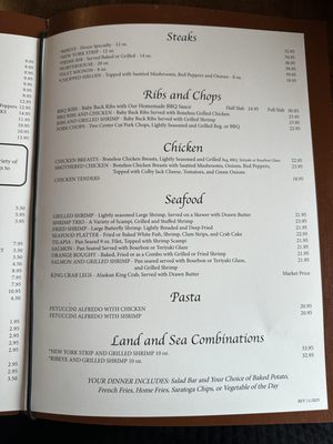 Menu photo 2 Spillway Lodge Clarksville, OH Menu photo 2 Spillway Lodge Clarksville, OH