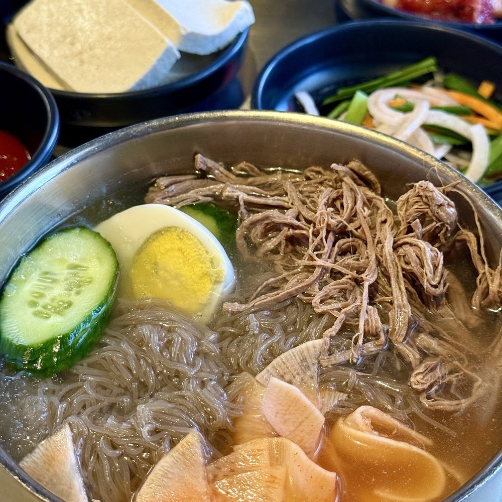 Yuk Dae Jang - Brisket Cold Soup Buck Wheat Noodle - Korean Near Me - Los Angeles, California