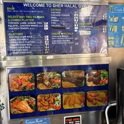 Sher Halal Gyro & Grill - Menu