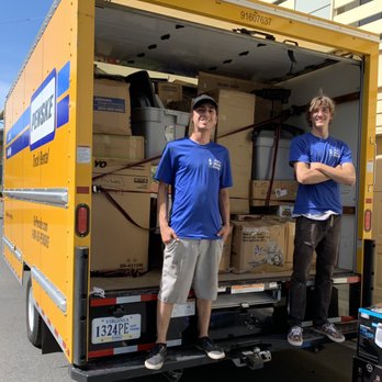 Pete's Moving Services - Brian and Adam finish another great loading job! - Movers Near Me - Salida, California Pete's Moving Services - Brian and Adam finish another great loading job! - Movers Near Me - Salida, California