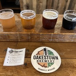 Beer flight with Geographical Oddity, Crazy Ivan, Yukon Cornelius and Stokstad Beer flight with Geographical Oddity, Crazy Ivan, Yukon Cornelius and Stokstad