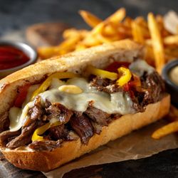 Jbros Food Truck - Jbros Cheese Steak SUB