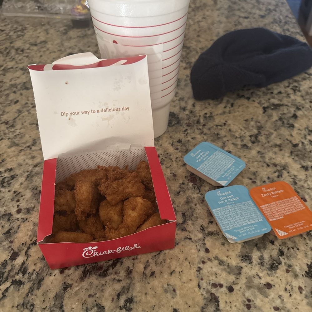 Chick-fil-A - Chicken nuggets, zesty buffalo sauce, garden herb ranch, and Chick-fil-A Lemonade - Fast Food Near Me - Exton, Pennsylvania Chick-fil-A - Chicken nuggets, zesty buffalo sauce, garden herb ranch, and Chick-fil-A Lemonade - Fast Food Near Me - Exton, Pennsylvania