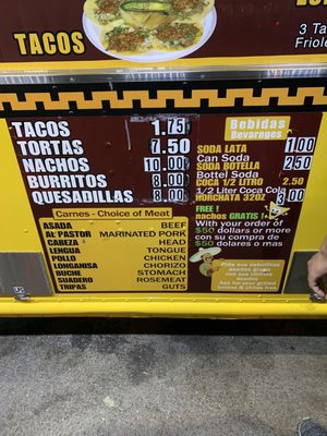 Menu photo 3 Metro Basilica Truck La Puente, CA Menu photo 3 Metro Basilica Truck La Puente, CA