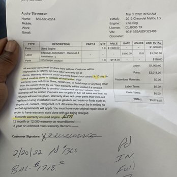Discount Automotive - Fake Warranty listed under Skips when this company is really called Discount Auto Repair - Auto Repair Near Me - Arlington, Texas Discount Automotive - Fake Warranty listed under Skips when this company is really called Discount Auto Repair - Auto Repair Near Me - Arlington, Texas