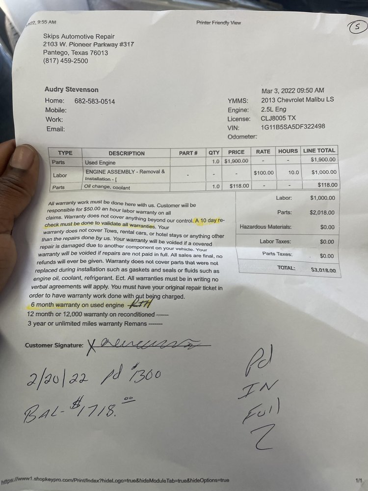 DISCOUNT AUTOMOTIVE Updated July 2024 2101 W Pioneer Pkwy