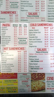 Menu photo 5 Philipo's Pizza & Pasta Harbor City, CA Menu photo 5 Philipo's Pizza & Pasta Harbor City, CA