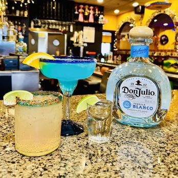 El Potro Mexican Grill - Azul Magarita & La Paloma drinks. - Mexican Near Me - Malden, Massachusetts