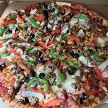 Mickey's Pizza - Supreme looks delicious! - Pizza Near Me - Buffalo, Texas