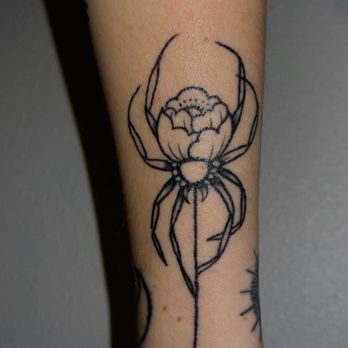 Aces High Tattoo - Friday 13th flash/spider - Tattoo Near Me - San Diego, California Aces High Tattoo - Friday 13th flash/spider - Tattoo Near Me - San Diego, California
