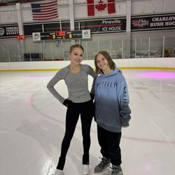 Pineville Ice House - Not as cold as other rinks- came in 3 layers and had to take them all off. I could've worn shorts and a tank top and I would have been fine.