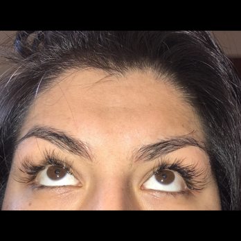 Mav Lash - How lashes were looking after 4 days from application. Very poor quality and poor retention. - Eyelash Service Near Me - Los Angeles, California