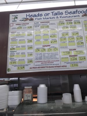 Menu photo 5 Heads or Tails Seafood Miami, FL Menu photo 5 Heads or Tails Seafood Miami, FL