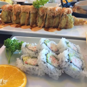 Oishii Sushi - Tiger Tail and California Roll - Sushi Bars Near Me - Riverside, California Oishii Sushi - Tiger Tail and California Roll - Sushi Bars Near Me - Riverside, California